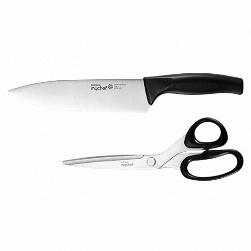 도루코  마이셰프 뉴베이직 주방용 칼 세트 1호 (셰프식도+가위103A)