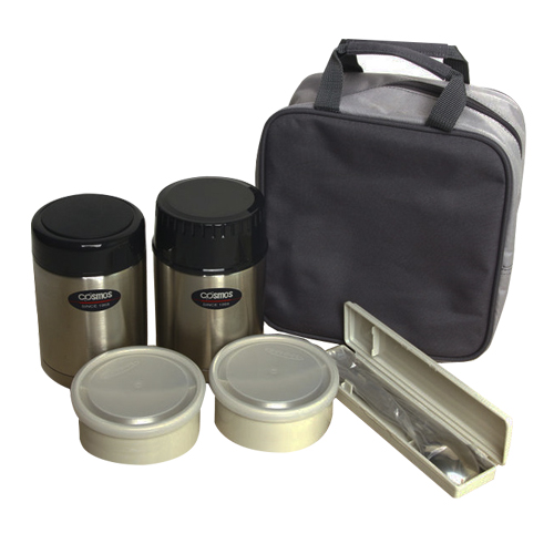 코스모스 보온도시락 원+원 550ml (WJ-392)
