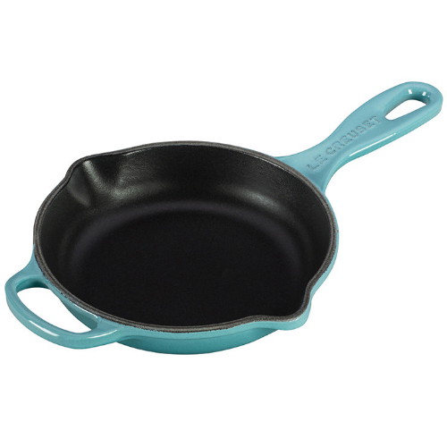 르크루제  시그니처 스킬렛 캐리비안블루