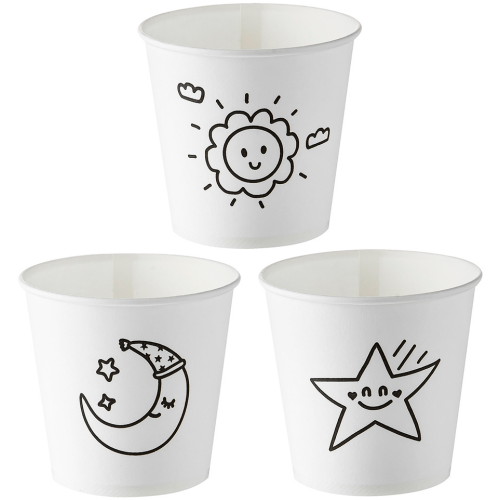 탐사  6.5온스 해달별 종이컵