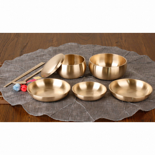 여주명성공방 명성유기 신옥식기 1인 단반상기 세트