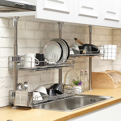 대명산업 아이넥스 프리미엄 싱크선반 600 확장형