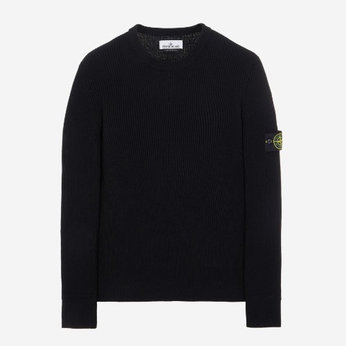 스톤아일랜드 코스타 와펜 패치 니트 7715553C2