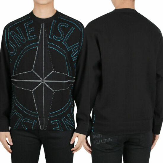 스톤아일랜드 로고 니트 7415514D1 V0029