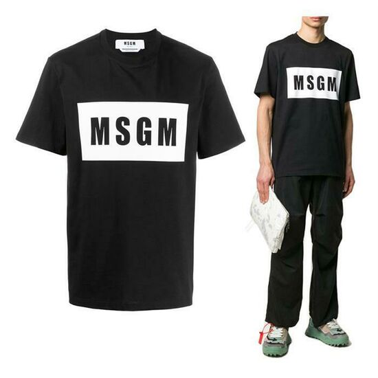 MSGM 남성 반팔티셔츠 2840MM67 207098 99