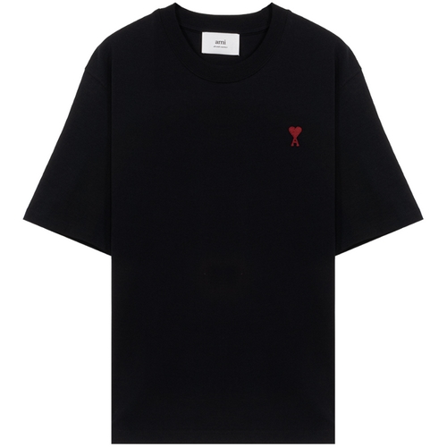 아미 하트 로고 코튼 반팔 티셔츠_BFUTS005 726