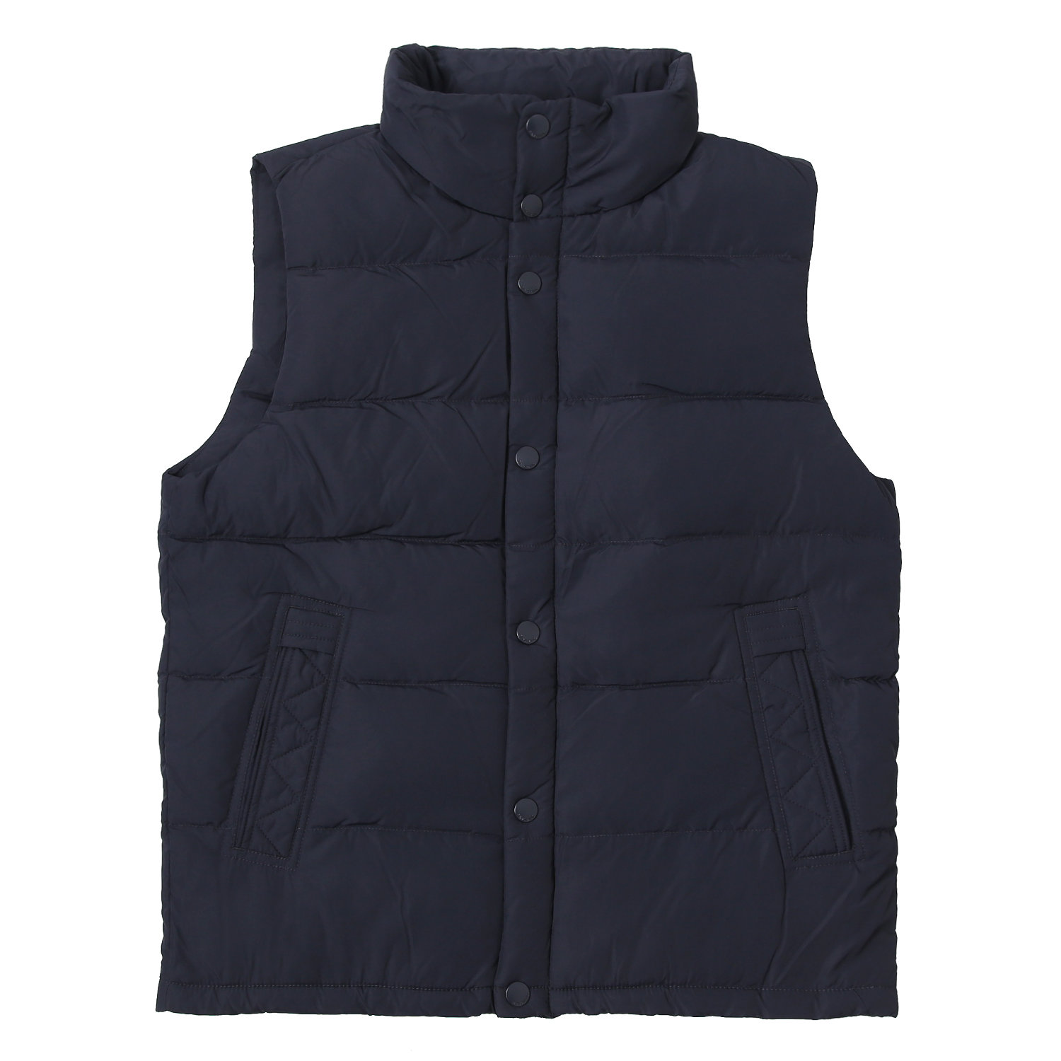 뱅뱅 남녀공용 하이넥 덕다운 조끼_NEJ700