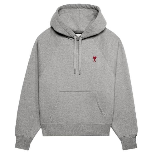 아미 스몰하트 로고패치 후드티_BFUSW205 747