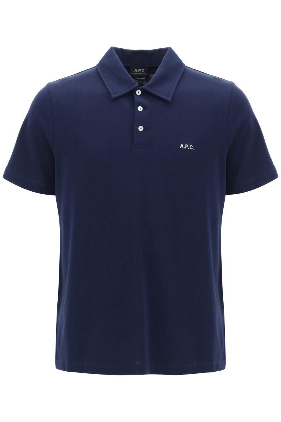 아페쎄 austin polo shirt with logo embroidery COGWZ IAK COGWZ H26344 IAK