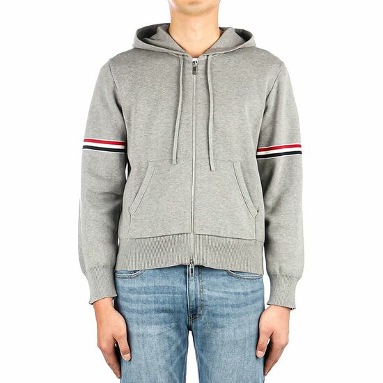 톰브라운 암밴드 후드집업 가디건_MKT008A Y3007