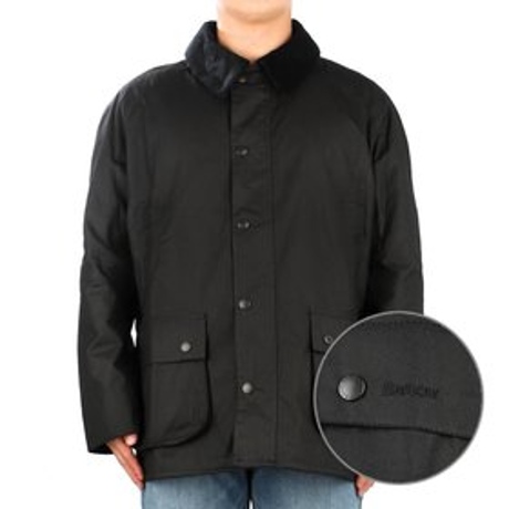 바버 남성 ASHBY 왁스 자켓 MWX0339BK72