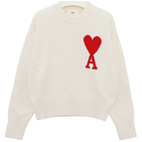 아미 빅하트로고 박시핏 니트_E22UKS003 016