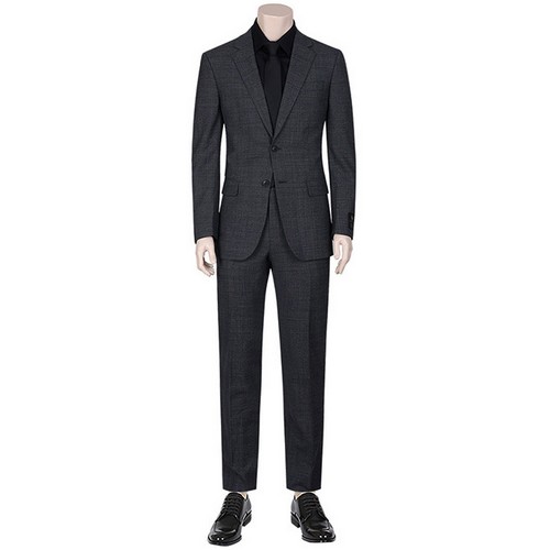 ANDZ 슬림 라이크라 글랜체크 정장세트_BZB1SB1104_BZB1SP1104