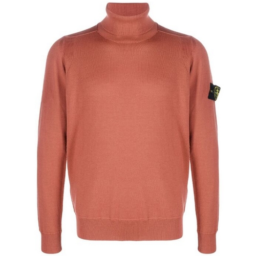 스톤아일랜드 와펜 터틀넥 울 니트_7515527C4