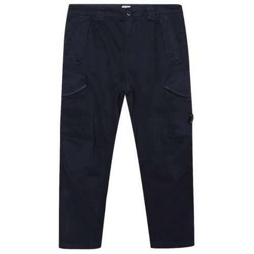 CP컴퍼니 스트레치 루즈핏 사틴 팬츠_13CMPA123A 005529G