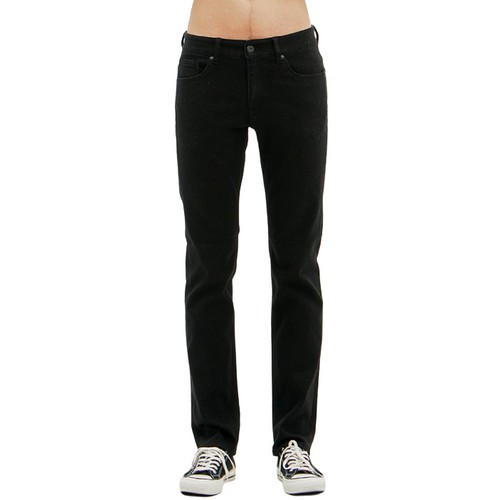 잠뱅이 기모 블랙 일자데님_JL4DIG904