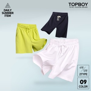 탑보이 초이스 밴딩 반바지 TEM039