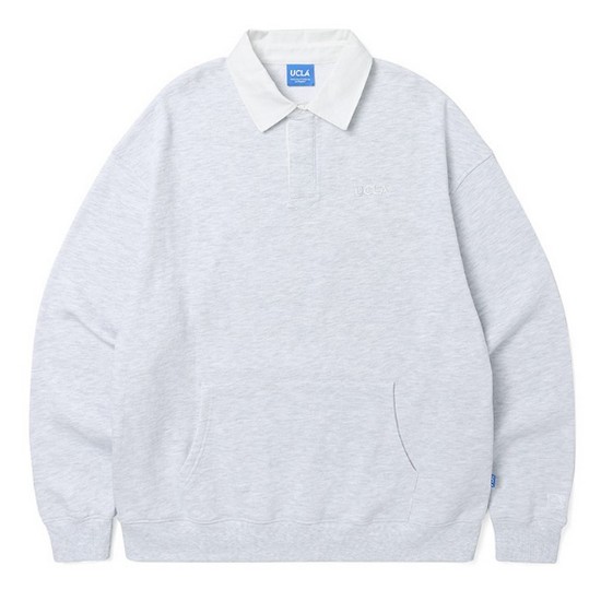 애드혹 솔리드 럭비 맨투맨 UZ1LT30