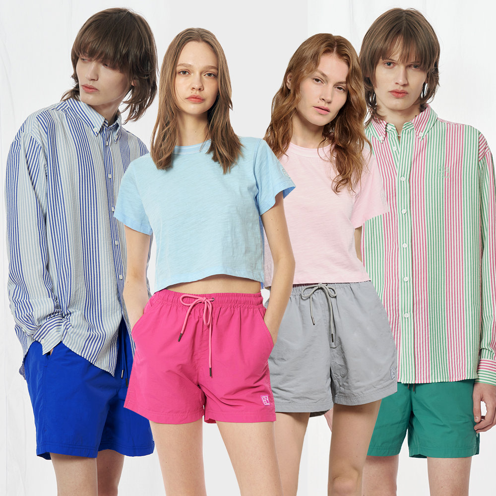 제너럴아이디어 윈드 브레이커 하프 팬츠 SBC2U12027