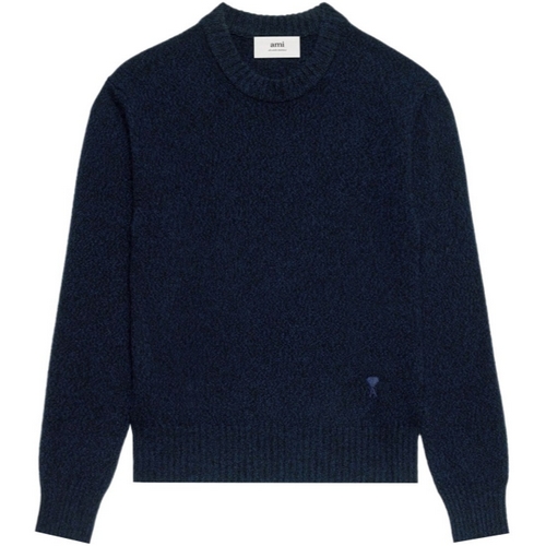 아미 톤온톤 체인스티치 하트 로고 캐시미어 니트_HKS127 005