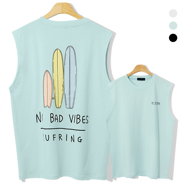 MNC 바이브서핑 오버핏 나시티 MDST069NT