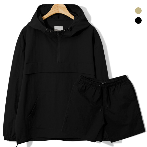 MNC 타스란 아노락 반바지세트 MDSE557TE