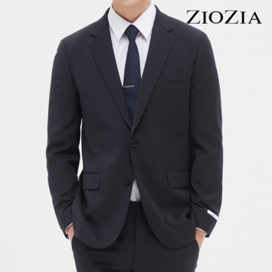 지오지아 슬림 변형조직 반안감 정장자켓_ABA5SB1202
