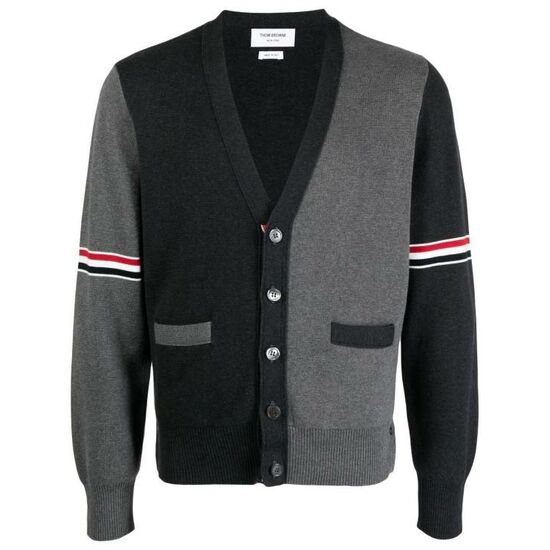 톰브라운 RWB 암밴딩 밀라노스티치 펀믹스 가디건_MKC310F Y3007 982