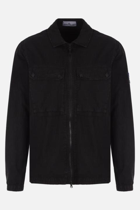 스톤아일랜드 올드 이펙트 오버 셔츠_7915102WN V0129