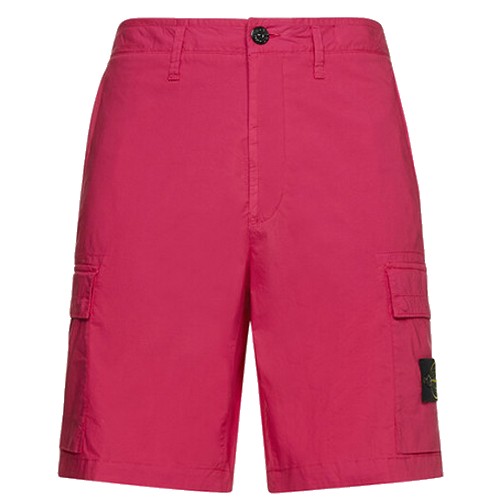 스톤아일랜드 와펜 버뮤다 카고 반바지 7615L0803