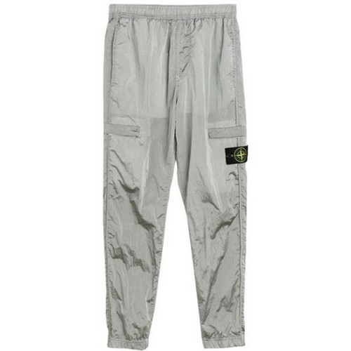 스톤아일랜드 와펜 패치 메탈 카고 팬츠 761531021