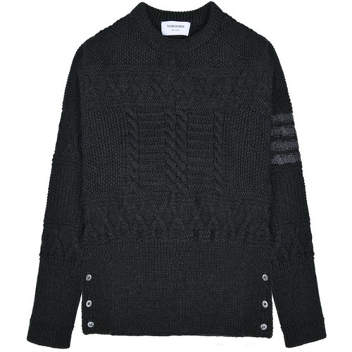 톰브라운 아란 케이블 니트_MKA304A 00014 025