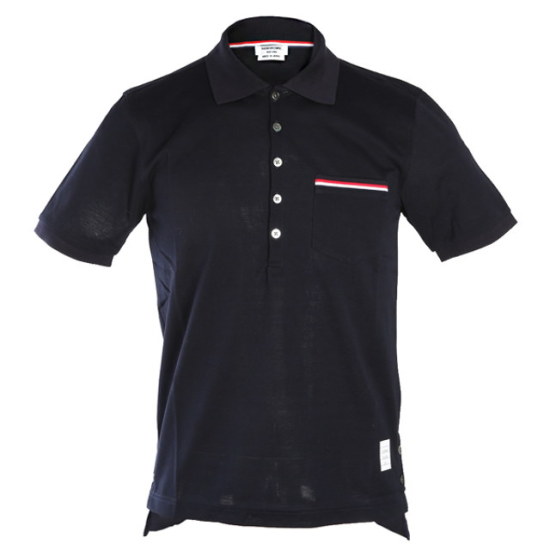 톰브라운 삼선 폴로 반팔 티셔츠_MJP022A 01455