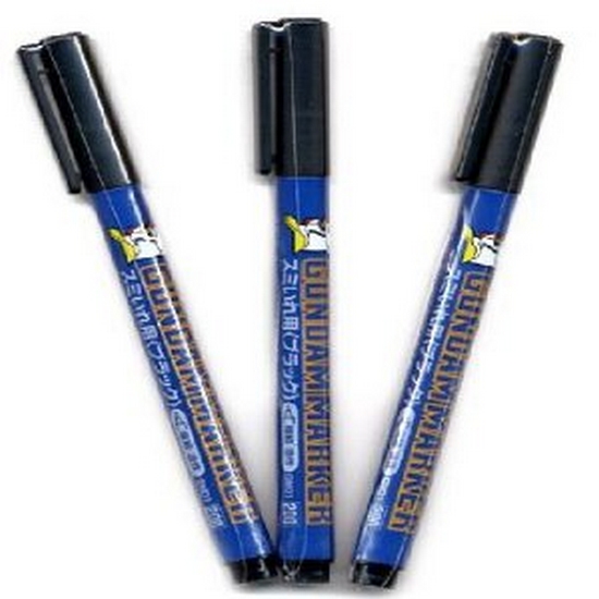 미스터하비  건담마커 먹선펜 GM01 블랙