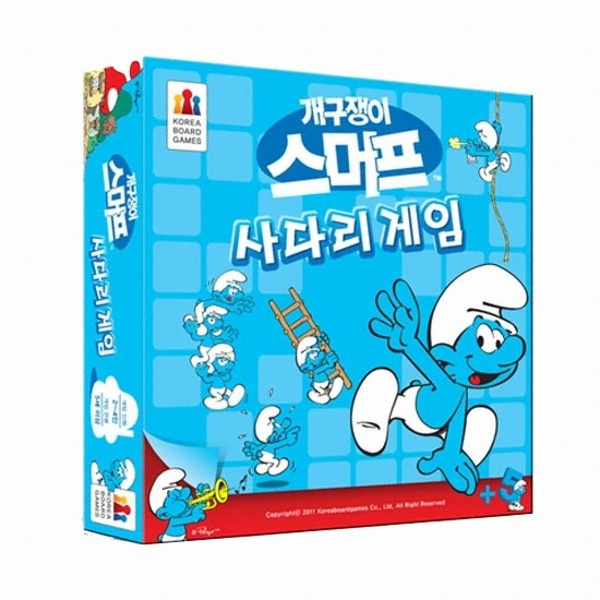 코리아보드게임즈  스머프 사다리 게임