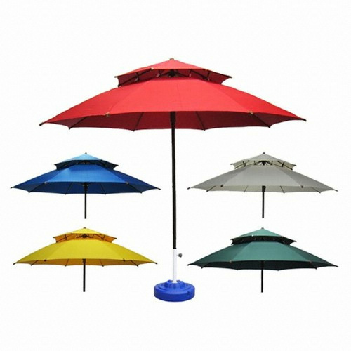 도레미파라솔  비비드파라솔 2층 8각 파라솔 카본형 230cm