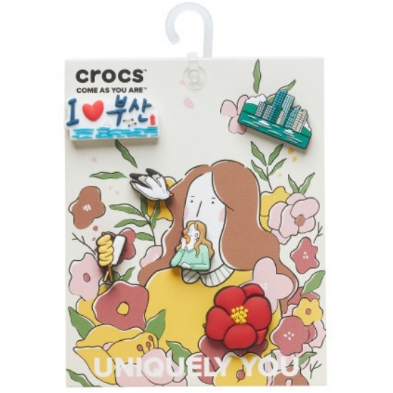 크록스 X 드로잉메리 시티에디션 부산 지비츠 10009108