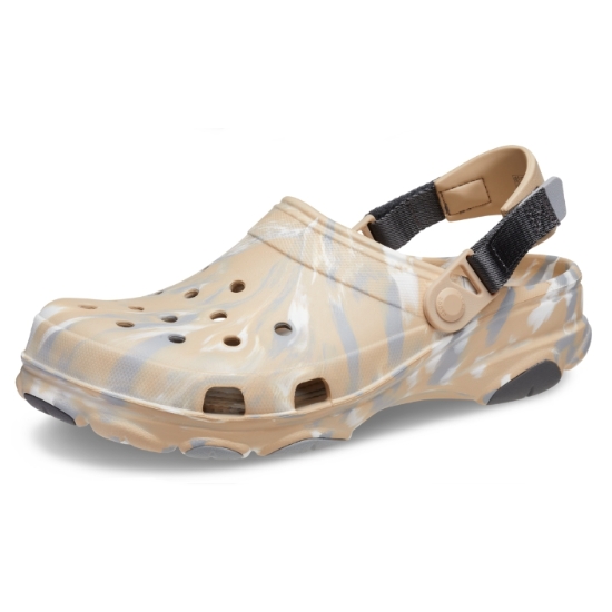 크록스 남녀공용 클래식 올 터레인 마블 클로그_207887
