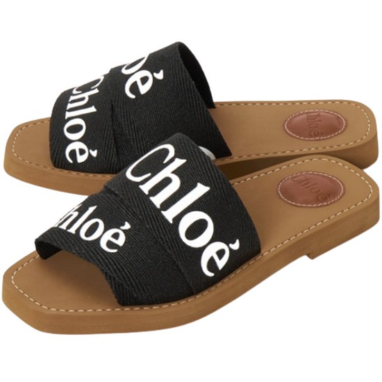 끌로에 여성 우디 뮬 슬리퍼_CHC22U188Z3 001