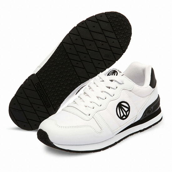 페이퍼플레인 운동화 PP1347 (화이트블랙)