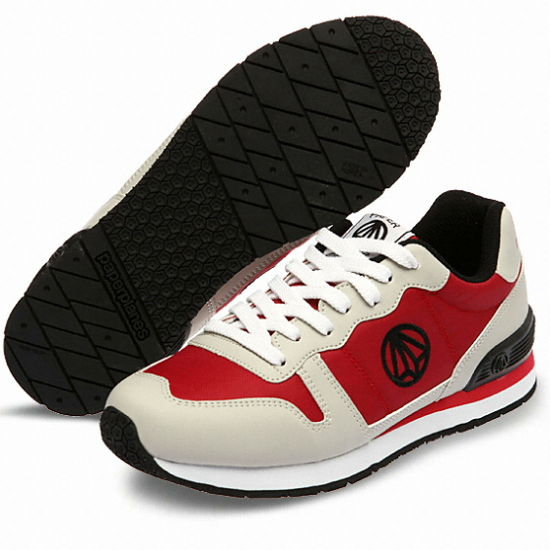 페이퍼플레인 운동화 PP1347 (아이보리레드)