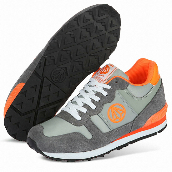 페이퍼플레인 키높이 운동화 PP1303 (그레이+오렌지)