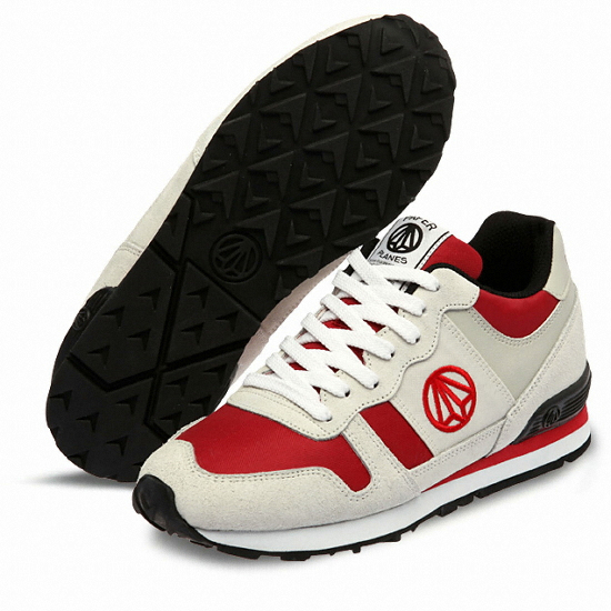 페이퍼플레인 키높이 운동화 PP1303 (아이보리+레드)