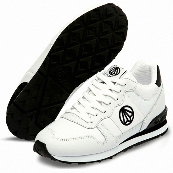 페이퍼플레인 키높이 운동화 PP1303 (화이트+블랙)