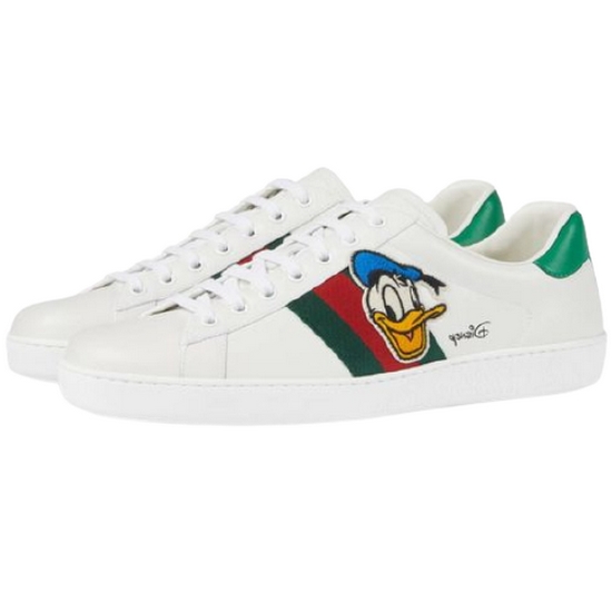 구찌 X 디즈니 에이스 도널드 덕 스니커즈 649399 1XG60 9114