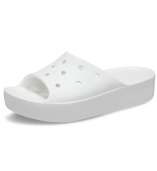 크록스 여성 클래식 플랫폼 슬라이드_208180-100