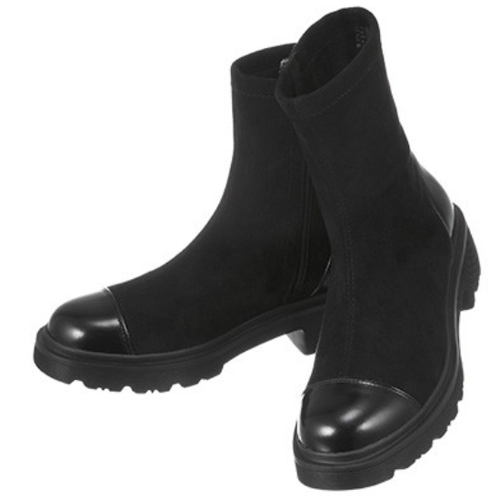 프레리 스트레치 앵클 부츠 PY006