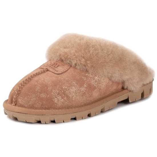 오즈웨어 어그 코케트 포일프린트 슬리퍼 OB114 II FP