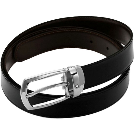 몽블랑 레더 스트랩 벨트 112960