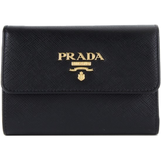 프라다 사피아노 메탈 로고 반지갑 1MH025 QWA F0002